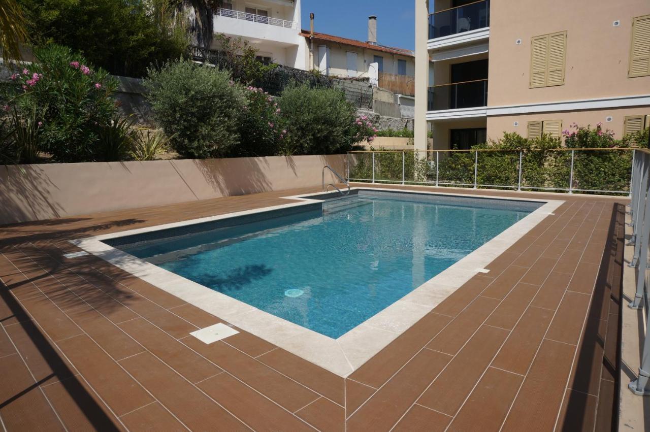 Palm Beach Apartment With A Pool In The Residence Cannes Extérieur photo